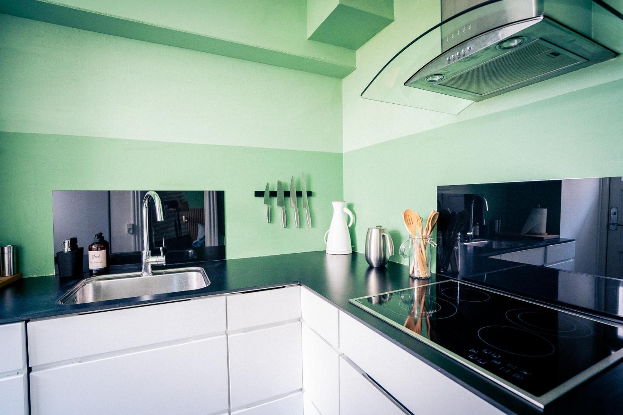 Spacious Green Apartment With Amazing Loft Копенгаген Экстерьер фото